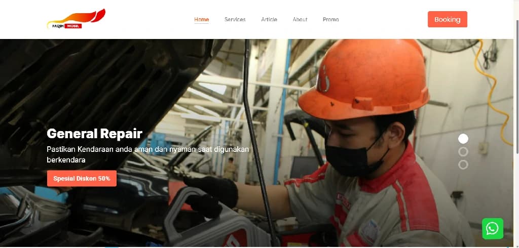 Faqih Mobile Website